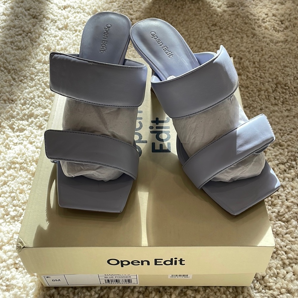 Open Edit Heels 💜